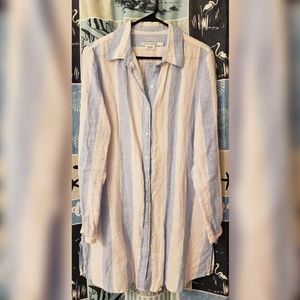 Striped Gentleman's Shirt/Dress
